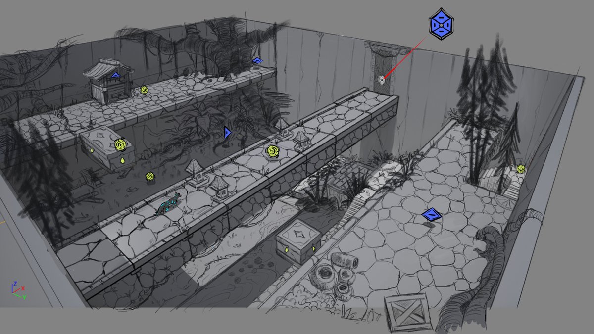 CaptiLight's tweet photo. What we're thinking for the Level 2 dungeon!
Concept Art done by @Tyzranan_Art
#PathofKami #GatesGame #GameArt #Indiedev #indiedevhour #indiedevworldorder https://t.co/D2rQY9Tb6r