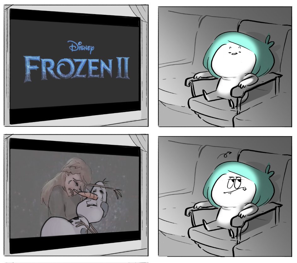 sure was ballsy of disney to end frozen 2 like this 