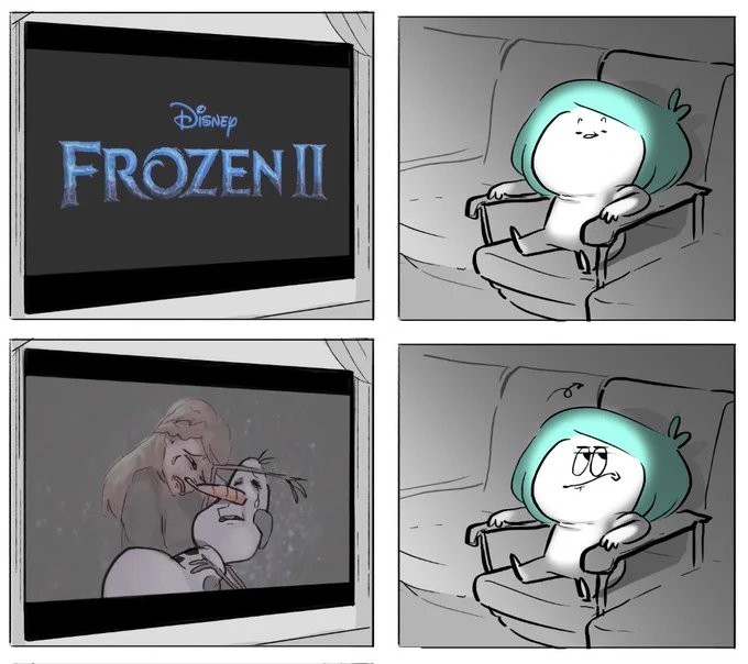 sure was ballsy of disney to end frozen 2 like this 