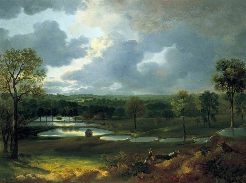 Thomas Gainsborough
Holywells Park, Ipswich
1748-50