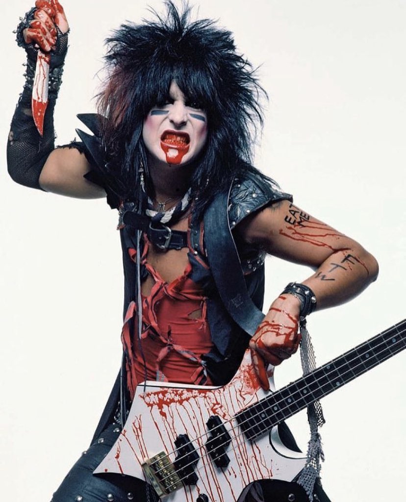 Happy 61st Birthday Nikki Sixx of Motley Crüe.  