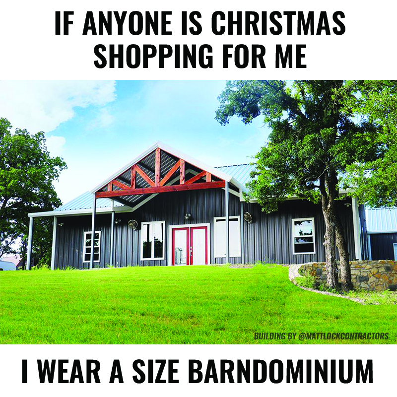 🎁🎄JAGMetalsLLC.com #JAGMetals #JAGMetalsLLC #Barndominium #MetalBuilding #MetalBuildingHome #SteelStructure #BuildWithSteel #WeatherfordTX #SpringtownTX