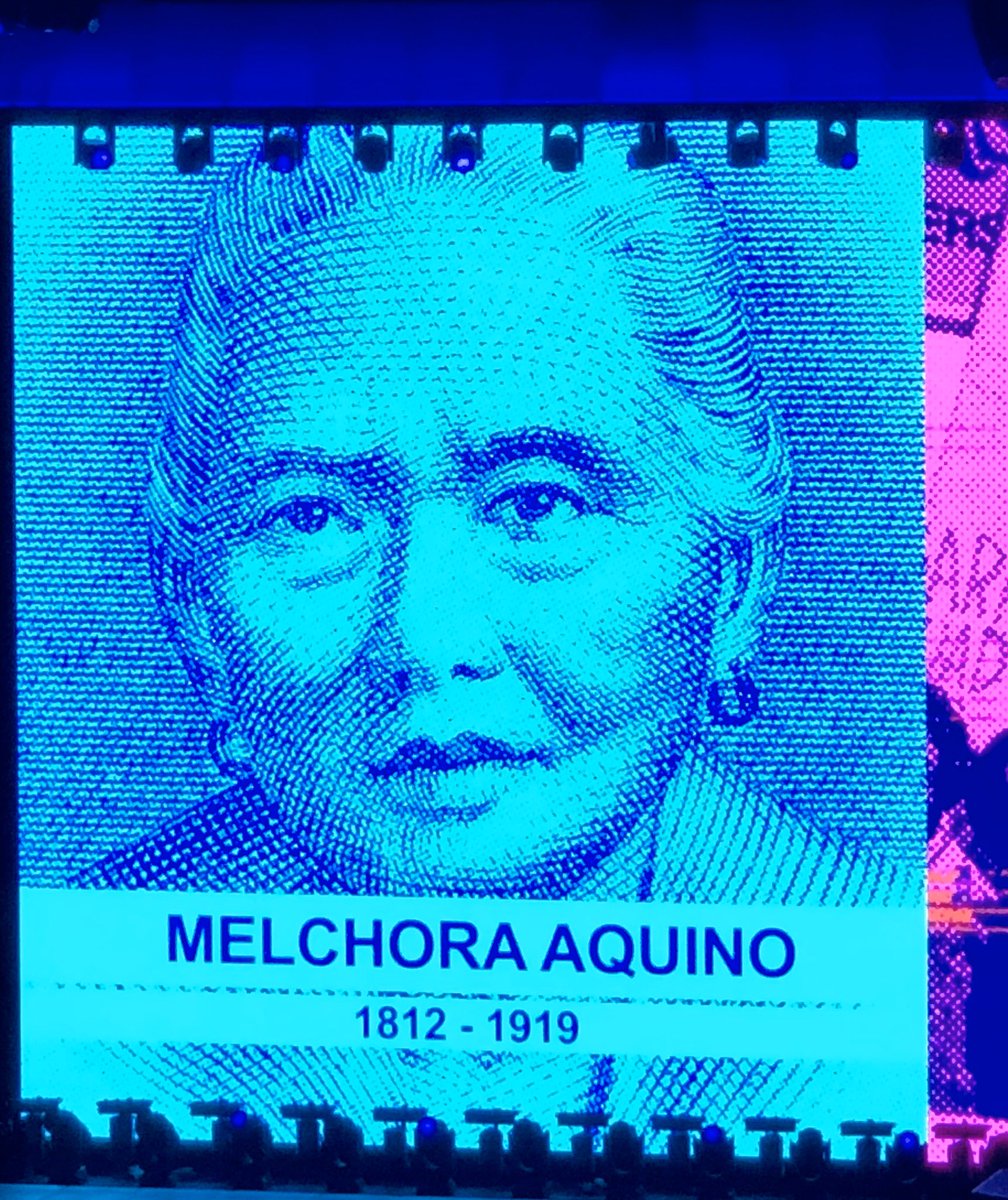mavicvil's tweet image. U2’s “Ultra Violet” tribute to women included these notable Filipinas:
#U2TheJoshuaTree2019 
#U2Manila