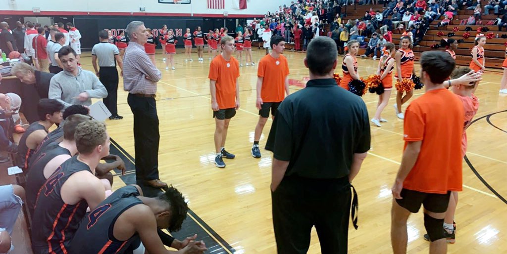 Girls won 16-71 !!! Boys won 56-76!!!! Proud of our Cougars 🧡💙🏀
