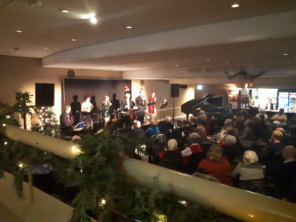 We've enjoyed two beautiful, festive concerts in the @nexicomgroup Nexicom Studio today. Many thanks to our dear friend Bob Trennum and his wonderful group of musicians for  presenting "Christmas Songs and Carols of the Season!"