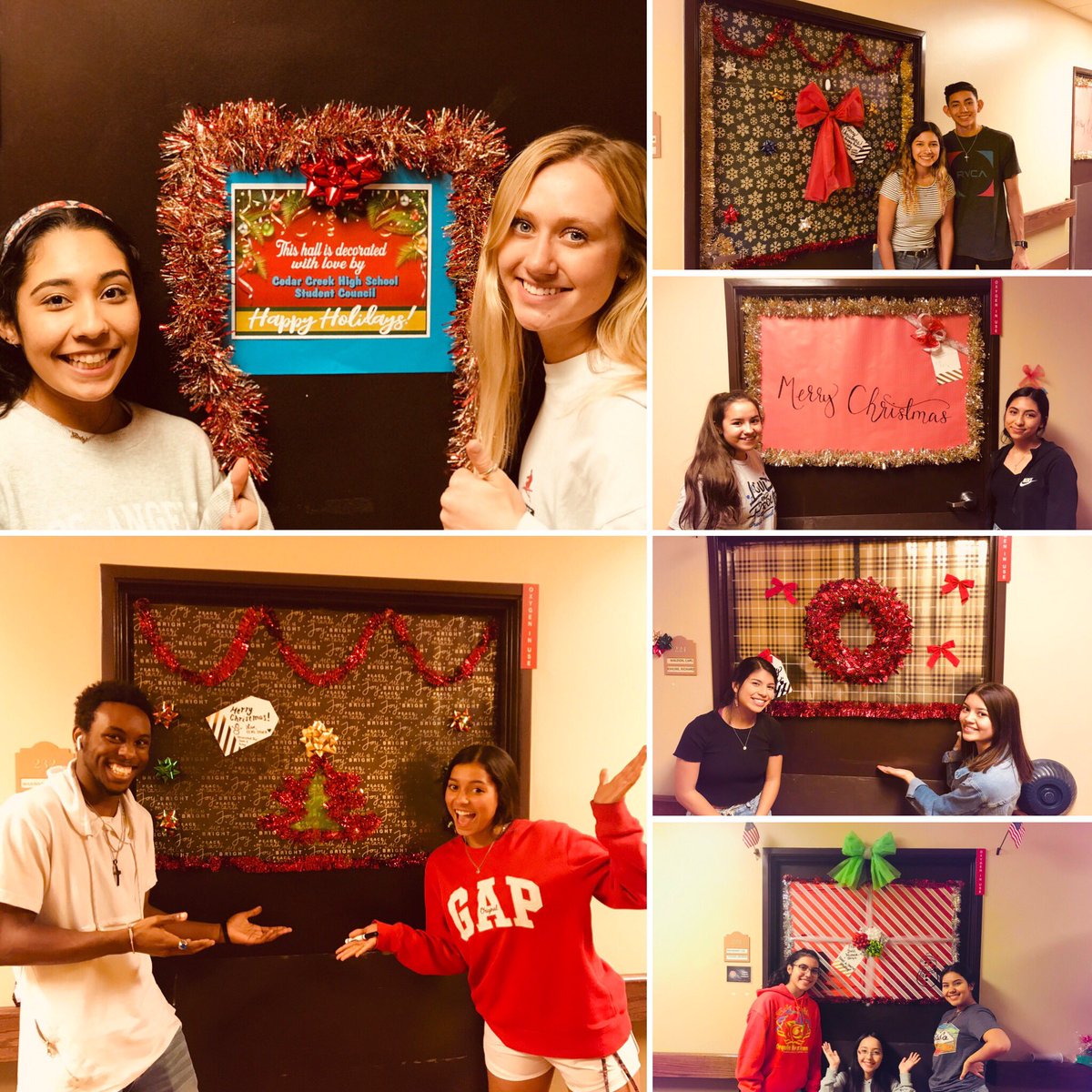 We had so much fun spreading good vibes and holiday love at Silver Pines nursing home and rehab center this evening.  Happy holidays, y’all! 🎄🎅🏼
<a href="/BastropISD/">Bastrop ISD</a> <a href="/CedarCreekHS/">Cedar Creek High</a>