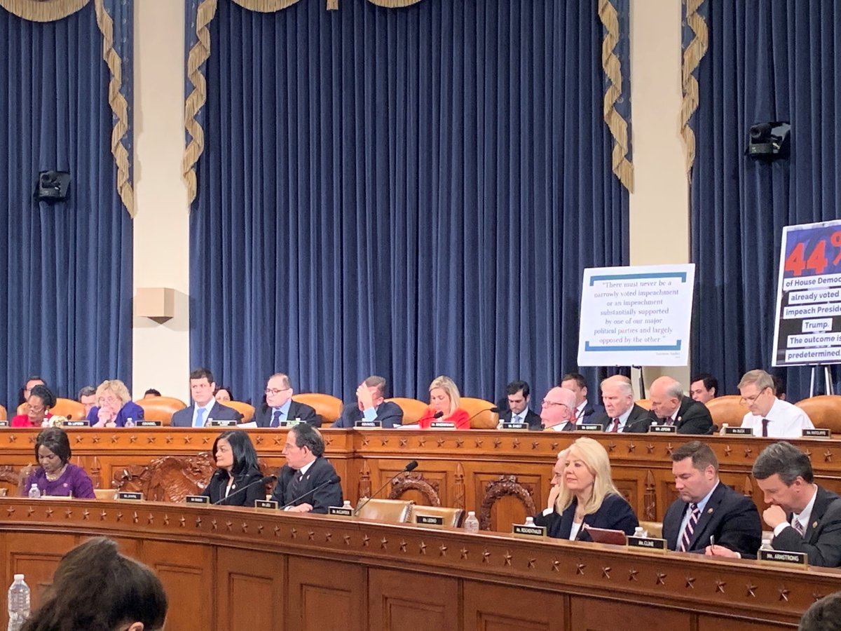 DebbieLesko's tweet photo. No Collusion.
No Obstruction of Justice. 
No Quid pro Quo.
No Bribery. 
No Extortion.

Yet here we are, debating articles of impeachment because Democrats can't accept that President @realDonaldTrump won the 2016 election. https://t.co/DamPlu4Cs2