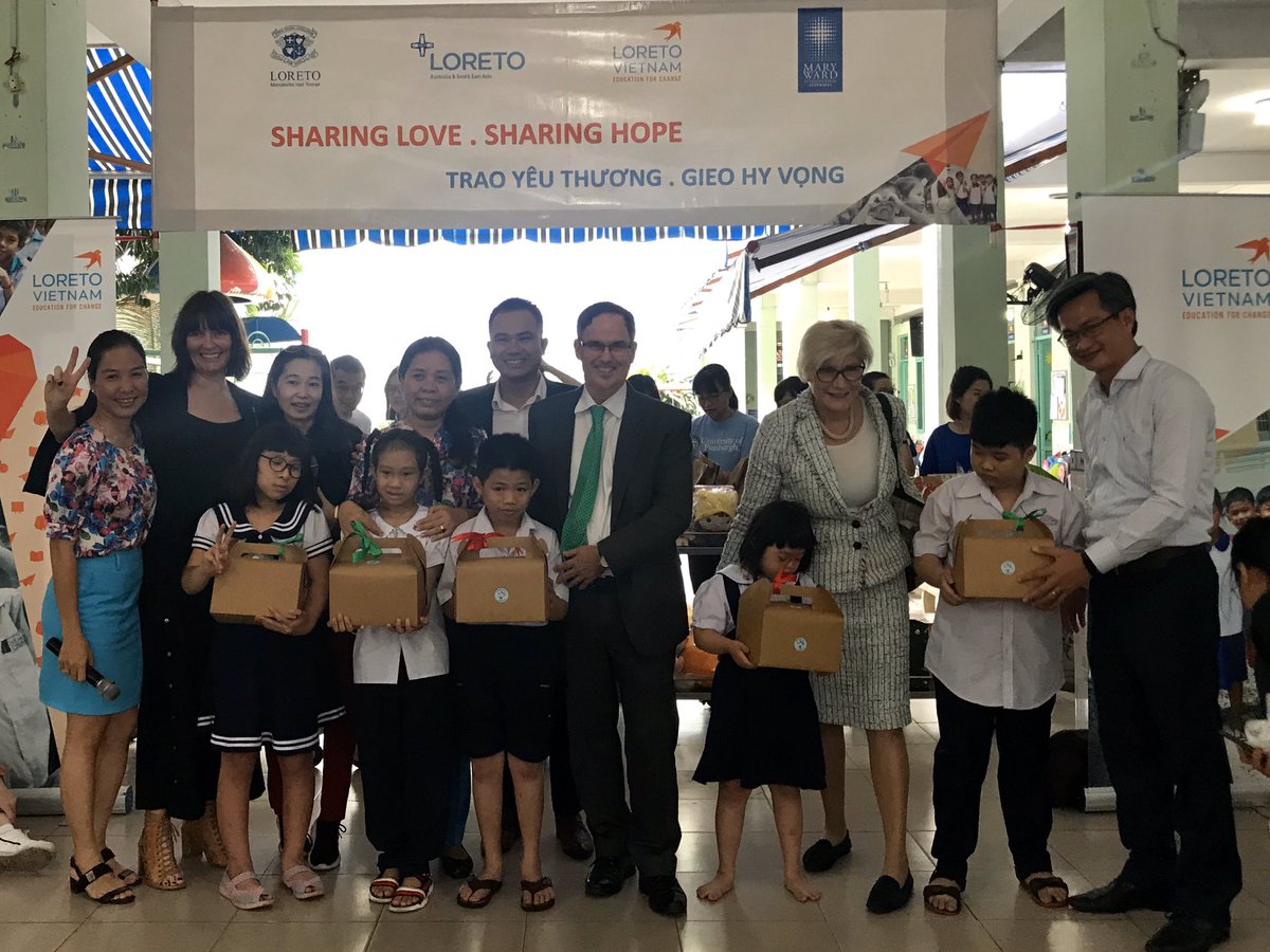 RoderickCrouch's tweet image. I also chair Loreto Vietnam a non profit NGO which raises money to support disadvantaged and disabled children in HCMC and surrounding provinces. Had a great morning at Binh Minh special school. Amazing work these teachers do with intellectually challenged children.