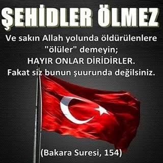 74ULUS's tweet image. ŞEHİTLER ÖLMEZ,VATAN BÖLÜNMEZ!

Dileğim ve duam odur ki: Şehitler ve şehit aileleri haklarını helal etsinler.. Aldığımız nefesi,sevdiklerimizle beraber olabilmeyi önce Allah&apos;a,sonra şehitlere,gazilere,şuan görevdeki asker ve polislerimize borçluyuz. 

#ŞehitlerÖlmezVatanBölünmez