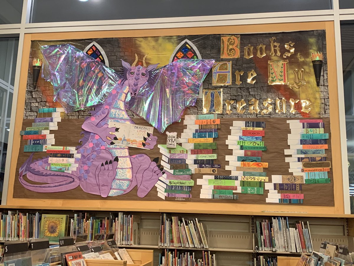 alexisxstetic's tweet image. Library level of coolness: 9000%
#dragons #supportlocallibraries