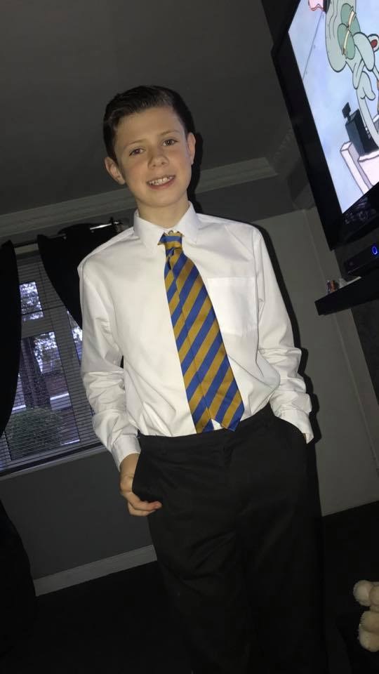 My 12 year old Grandson has not came home . If anyone has seen him anywhere please contact me . We are worried sick ! 
#NorthEast #missingperson #SouthShields #tyne&amp;wear