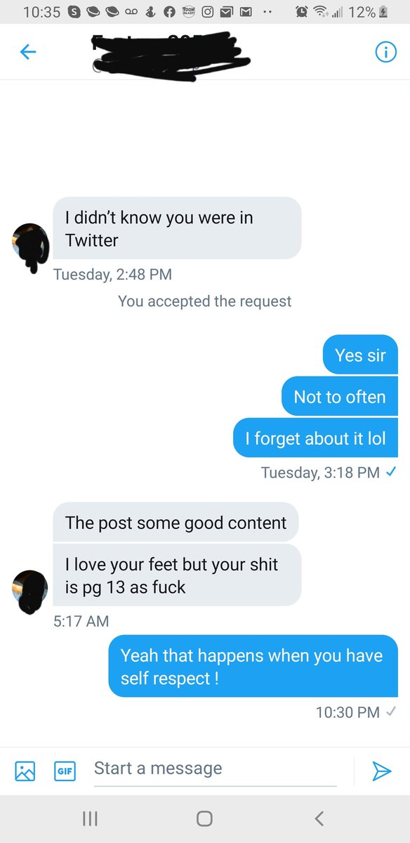 feet_treats's tweet photo. Yall really think we all the same type because intstagram Is censored..nope that's just who I be! #selfrespecting #pg13af https://t.co/uDYu5jar6R