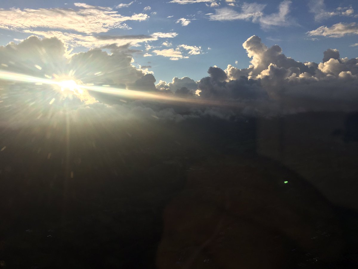 Sunset on the way back from Nairobi yesterday. I’ve had worse jobs 😎