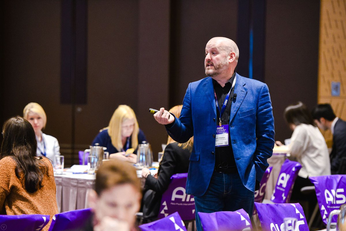 AISCHONGKONG's tweet photo. Mr. David Sheehan from Nord Anglia School Beijing is sharing with us about Inclusion Through a Wider Lens.
#AISC19 #inclusion https://t.co/evK0YZ60Zb