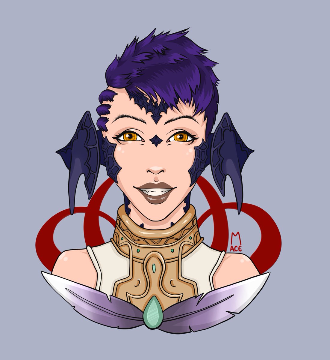 MaceArts's tweet photo. I spent some time with #FinalFantasyXIV  over the last year and had a lot of fun between gameplay and eventually endgame glamor and gshade screenshots. A couple of #portraits that I had a lot of fun with. 

#art #digitalart #characterart #oc https://t.co/CLGGv2JYdt