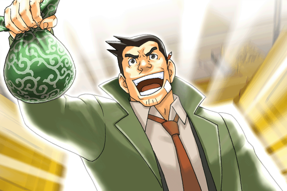 Dick Gumshoe from Ace Attorney Yall already know I love baras and Gumshoe i...