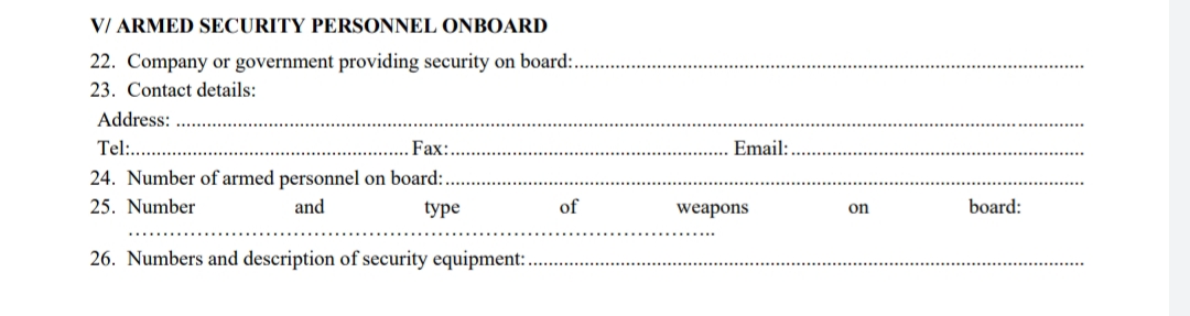 Sovereignty?! FGS allowed Chinese longliners to carry weapons on board. The MoU clearly shows. Remember: when the same lawless tuna longliners murdered 3 Pakistani fishermen off the coast of Somalia  https://www.preda.org/murder-at-sea-captured-on-video-but-killers-go-free/ This is concerning! /7