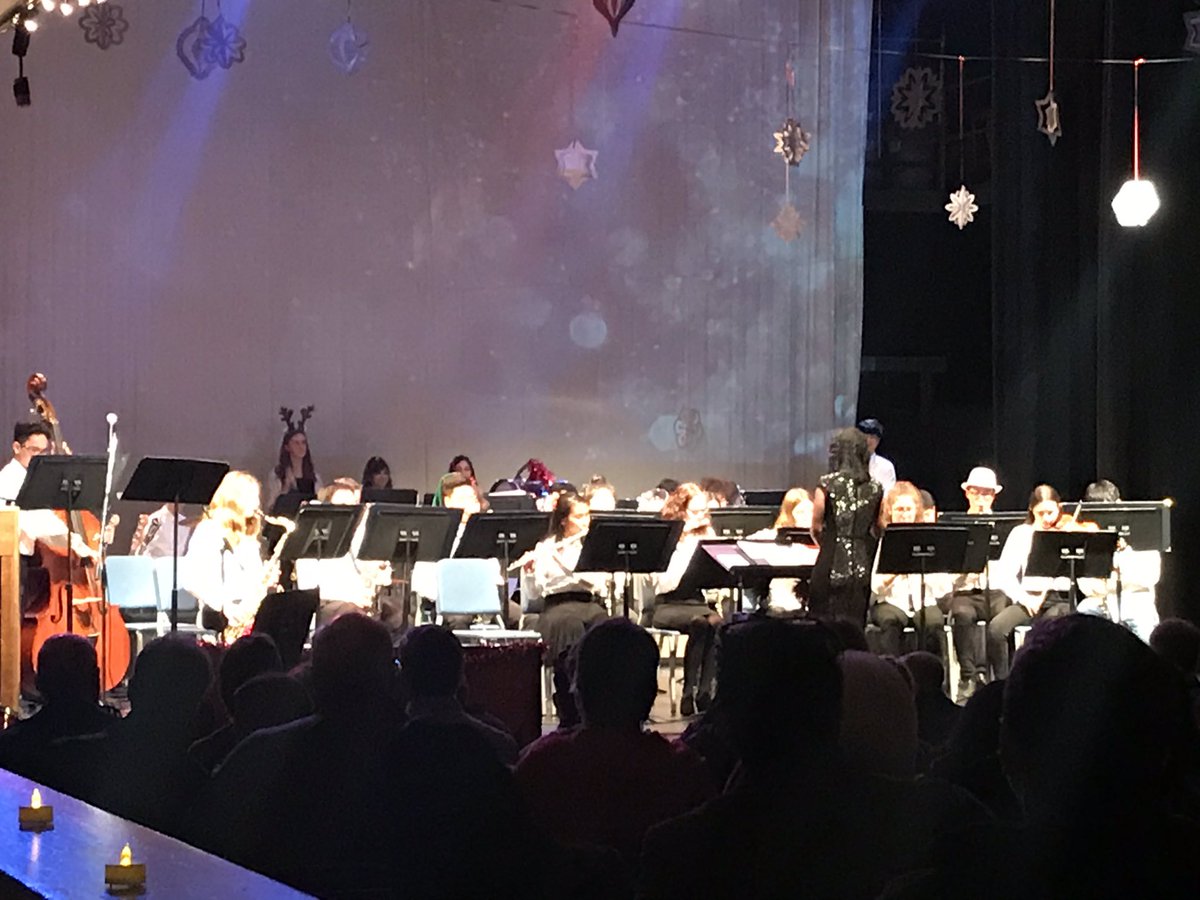 Enjoying an amazing night of choir, band and jazz band directed by Ms. Spicer and starring our wonderful <a href="/rside43/">Riverside Secondary</a> music students! Great performances! #christmasconcert <a href="/riversidemusic/">gotchigo</a> <a href="/RapidEvent/">Riverside Secondary</a>
