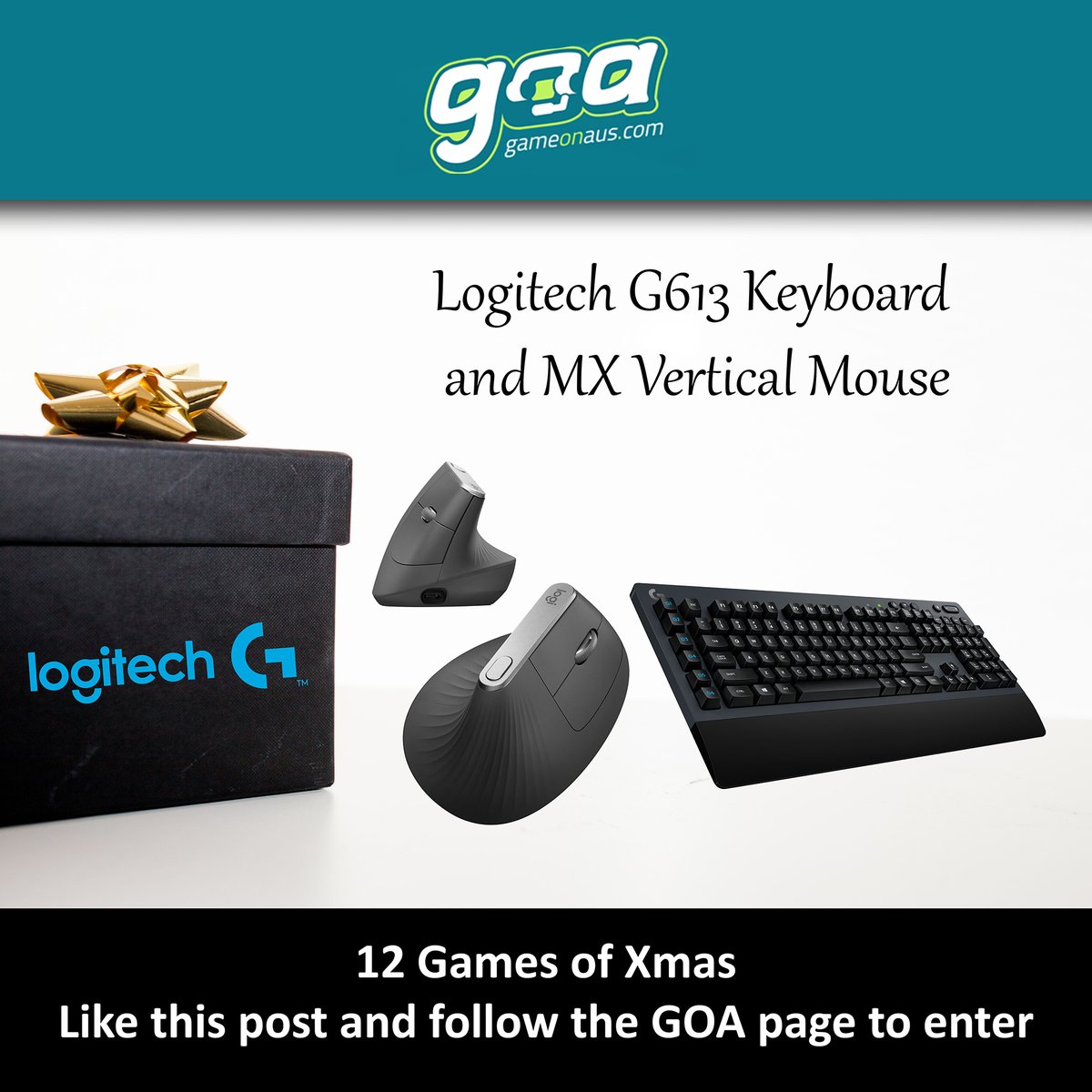 GameOnAUS's tweet photo. 🤩 Day 5 REVEAL 🤩PC bloody gaming just gets that much better with this little ripper. No more stuck keys or tracking issues for you fellow gamer! Thank you @LogitechG
Full Deets: https://t.co/LvmjYlYjBl
#GameOnAustralia #GameOn #GameOnAUS #12GamesOfChristmas #BloodyGaming https://t.co/jScRU7jr5f