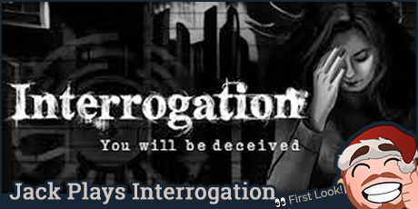Jacklifear's tweet photo. [🎮Jack plays #InterrogationGame]
Live at https://t.co/lzbfAj6O0t

Tonight we take a #FirstLook at "Interrogation: You will be deceived". It boasts a deep narrative experience about contemporary issues.  They pitched it to be relatable to those who like Papers, Please.  🤔 https://t.co/XL4yL9RU1J