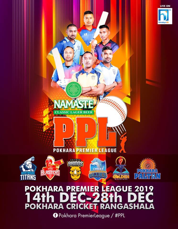 paras77's tweet photo. Getting ready for the Namaste @PokharaPLeague.Action begins Dec14-28.Come support us and let us promote Nepal Cricket together #PPL https://t.co/qRZLpSkrRT
