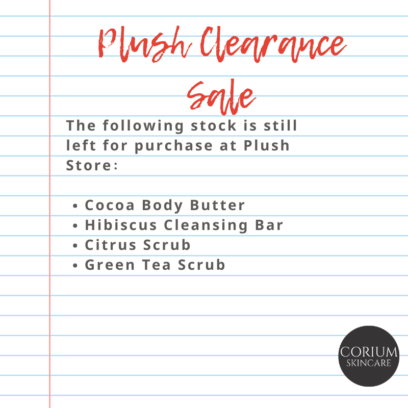 <a href="/PlushLuxury/">Hair_Face_Body</a> We have the following stock left at <a href="/PlushLuxury/">Hair_Face_Body</a> and it is 50% off everything. Tomorrow is our last day of trade at Plush. Clearance sale prices are only applicable to Plush store.