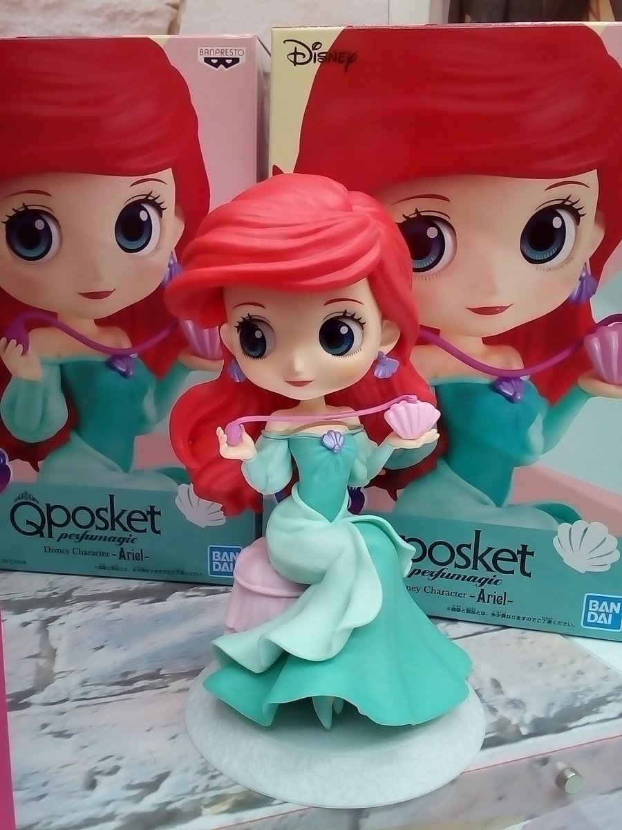 千葉レジャーランド稲毛店 على تويتر プライズ入荷しました Q Posket Perfumagic Disney Character Ariel プライズ Ufoキャッチャー クレーンゲーム レジャラン 稲毛 ゲーセン Qposket Disney ディズニー ディズニープリンセス アリエル T