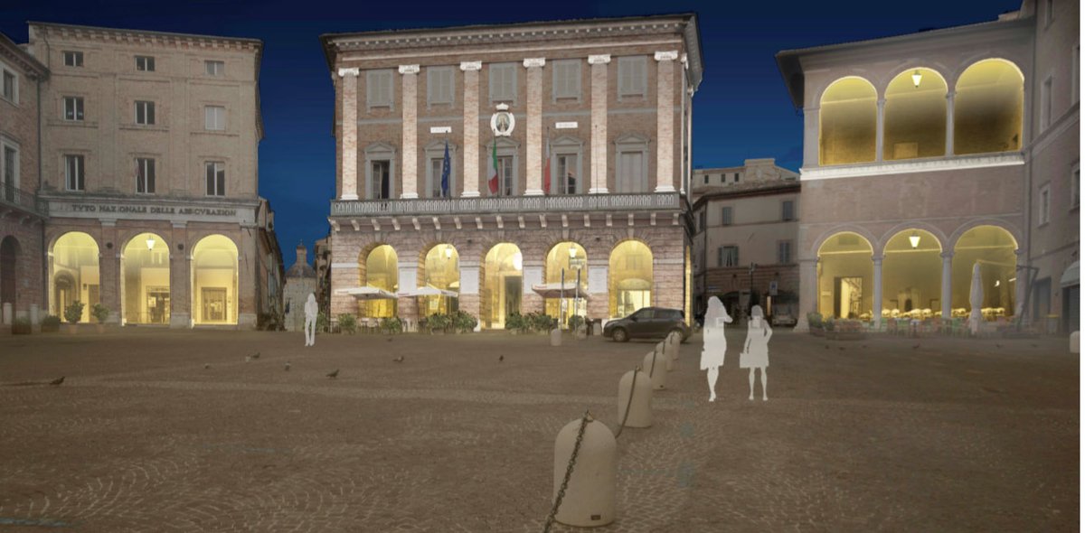 Nuova illuminazione artistica di #lightdesign per piazza della Libertà, approvato il progetto firmato da @aba_macerata bit.ly/38vaKyW