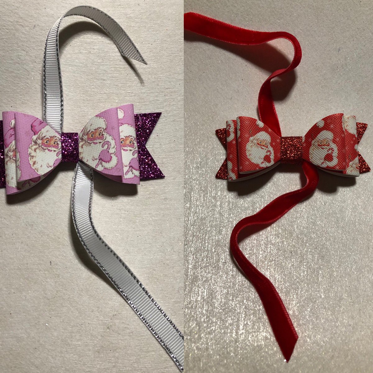 Doggy Christmas bows! So cute ❤️attach with ribbon so can easily be placed on collar or harness. Made to order any material/colour you like 👌🏻🙄🐶❤️
#knutsford #cheshire #bowsforsale #handmade