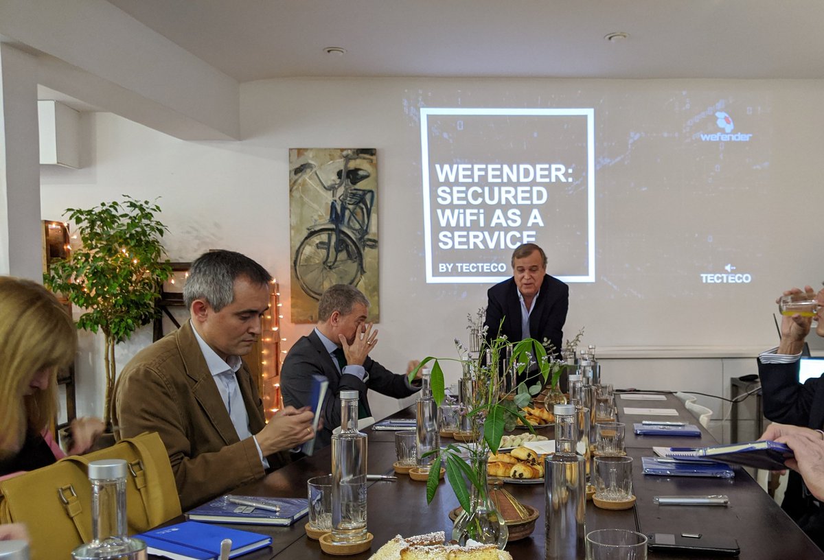 GlobbSecurity's tweet photo. Hoy conocemos @TectecoSecurity y la primera solución de Secure #WiFi as a Service (#SWaaS) para #pymes y autónomos https://t.co/O2Q0Ye7jnL