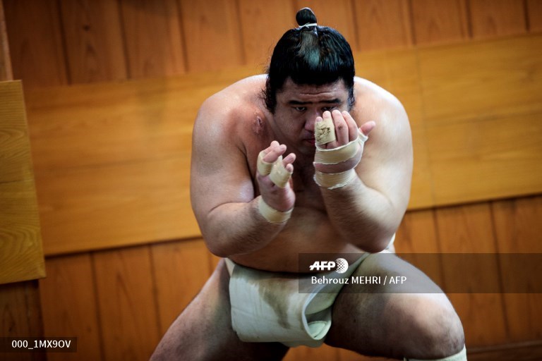 AFPphoto's tweet photo. #Japan 
Beating, homesickness: tough path to the top for Georgian sumo star
https://t.co/8Cu6N3xXBj
📸 @BEHROUZZZZ https://t.co/P038j3LEN5