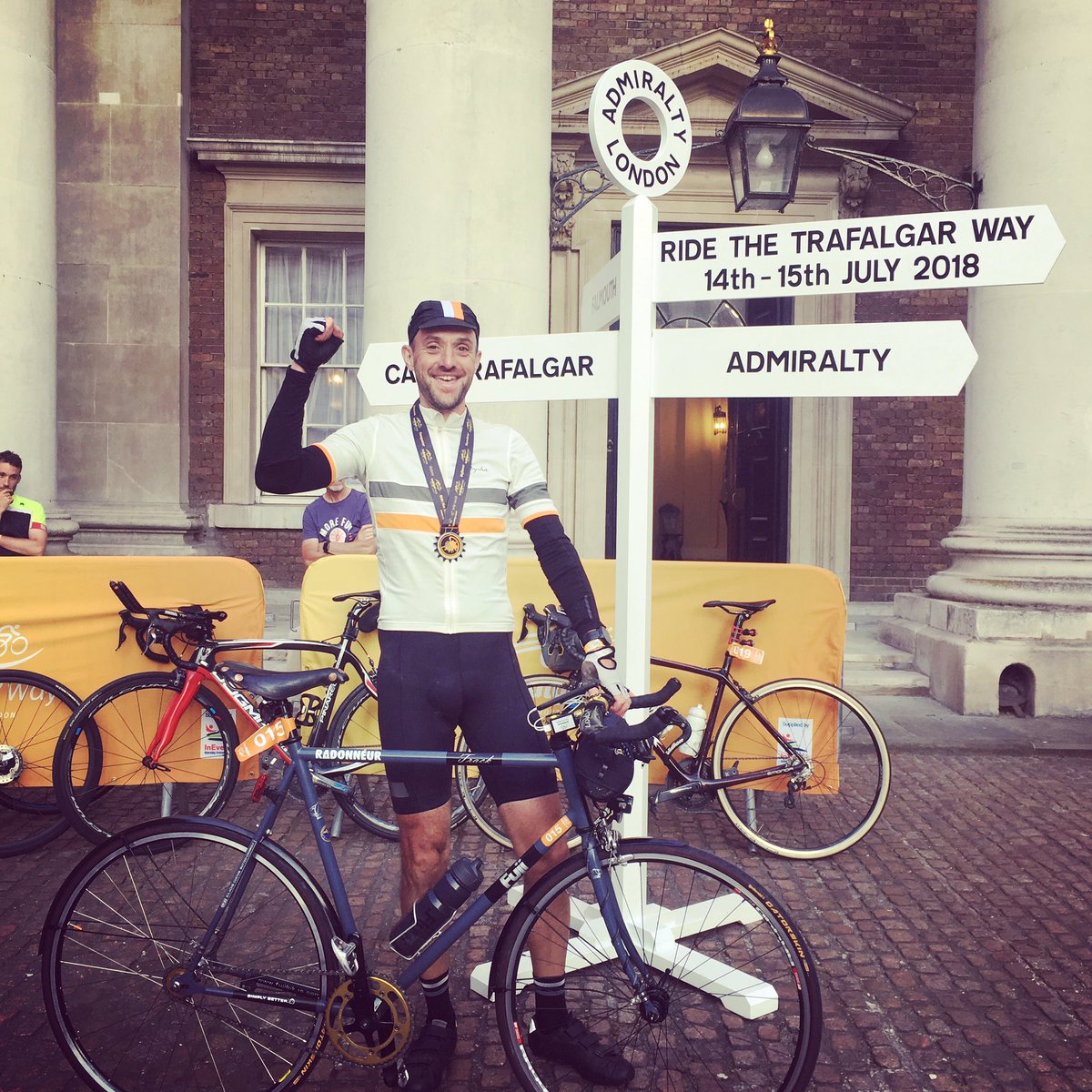 TrafalgarWay's tweet photo. Hereโs our 2020 Event Organiser @instarandonneur Itโs #throwbackthursday #tbt to when Paul rode #TheWay2018 #RTTWno4 fixed, under 24 hours!!!
Who is going to join us on 27th June for #TheWay2020 #RTTWno6 sponsored by @nfum_wessex ? See the link in our bio to find out more ๐ด๐ปโโ๏ธ๐ดโโ๏ธ https://t.co/PsmhqwMPgK