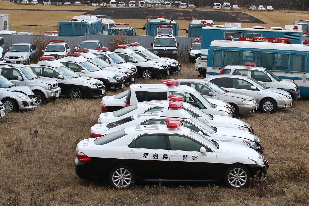 Eななにーいち 県警廃車パトカー レガシィの廃車が更に増え 台風19号の大雨で土砂崩れに巻き込まれた210系クラウンいわき南2号 警ら中に一般車に突っ込まれた特ら隊210系特ら 号 その他新車や高速隊落ち0系クラウンに置き換えられた物が廃車に