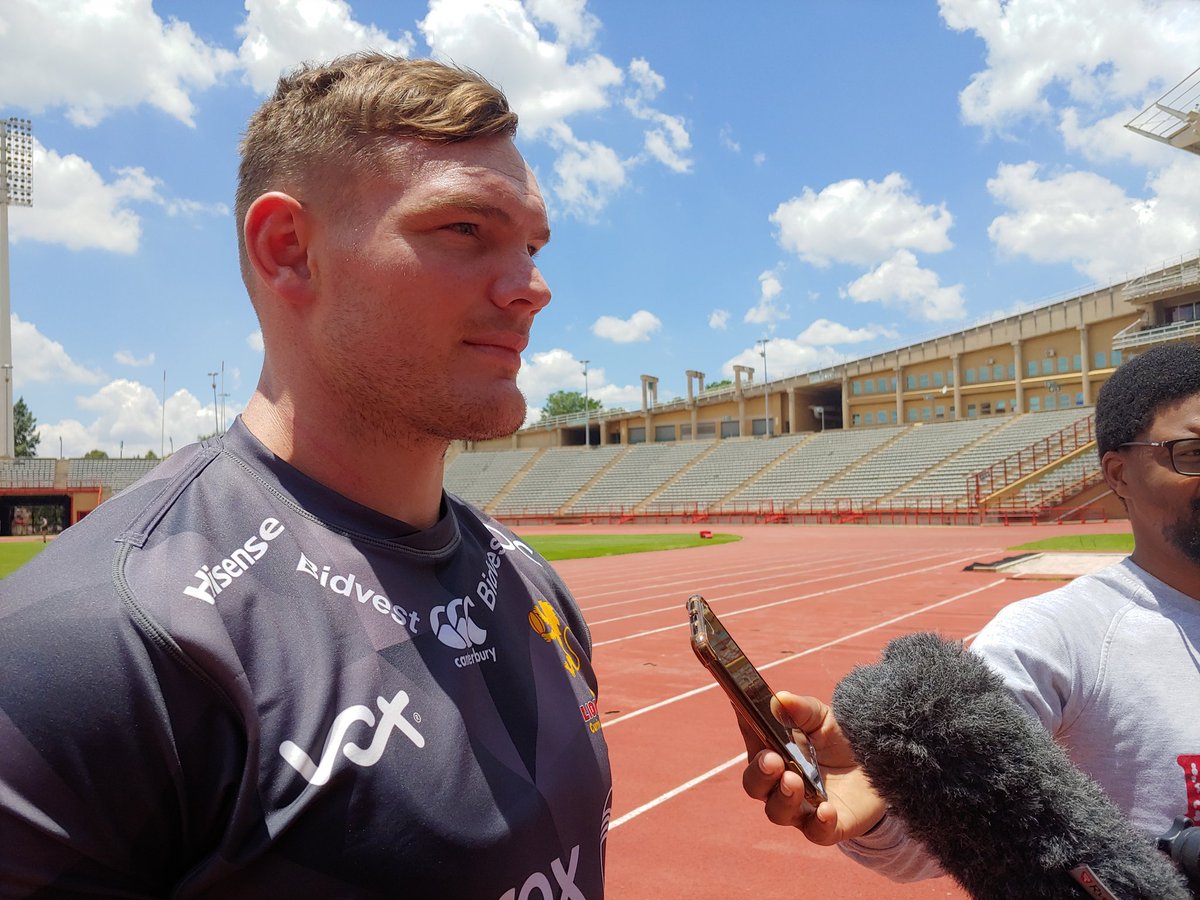 <a href="/RoelofSmit6/">Roelof Smit</a> addressing the media for the first time since joining Joburg's Pride.
#LionsPride