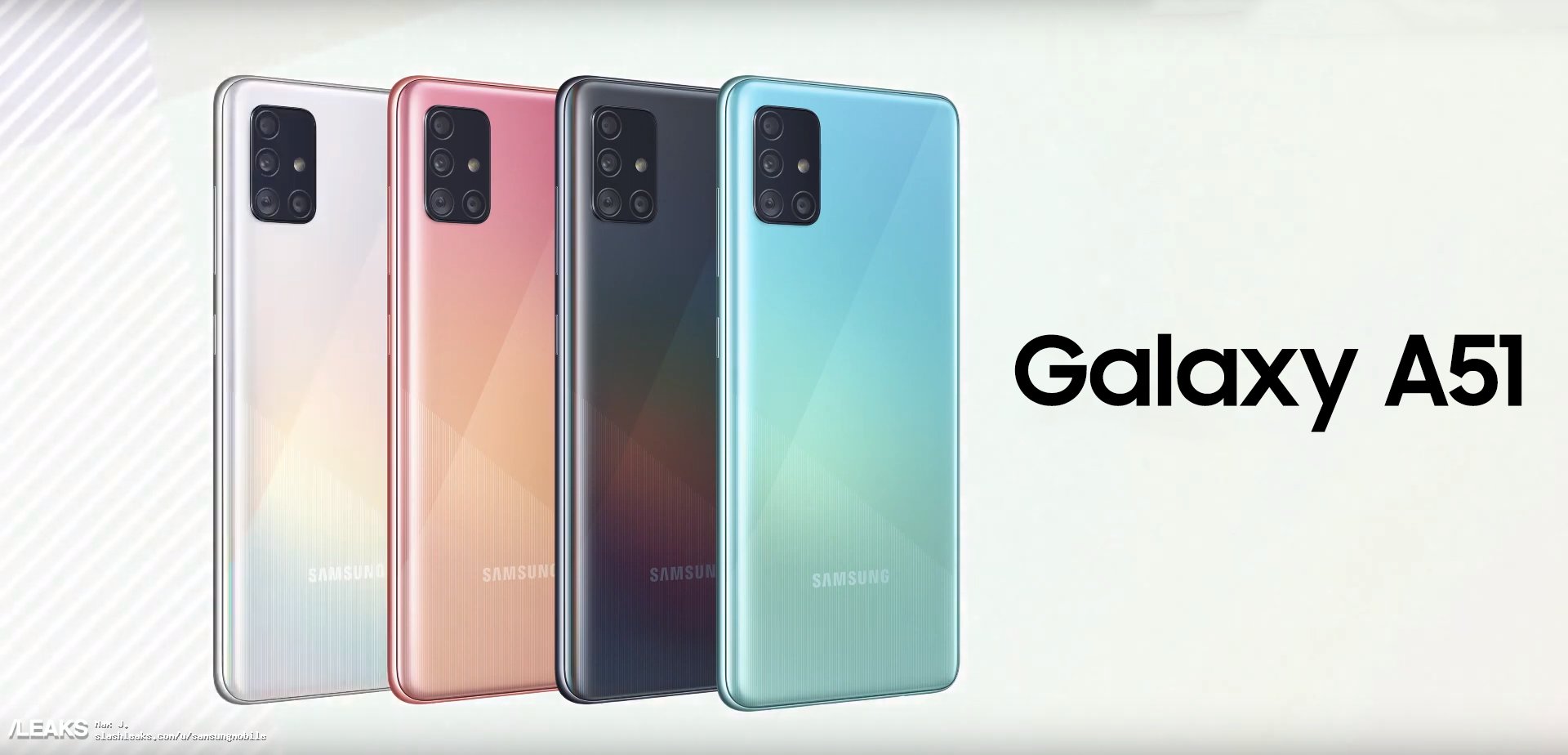 置中打孔屏、L 型四攝、6400萬像素鏡頭：Samsung Galaxy A51 與 Galaxy A71 正式發布；規格升級明顯！ 5