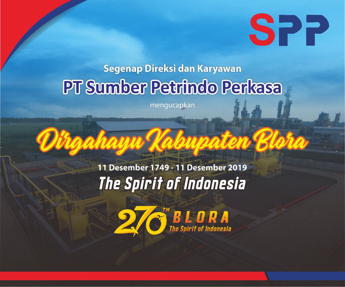Dirgahayu Kota Blora yang ke 270 semakin jaya semakin membumi 🙏
#hutblora #blora270 #dirgahayu #blora