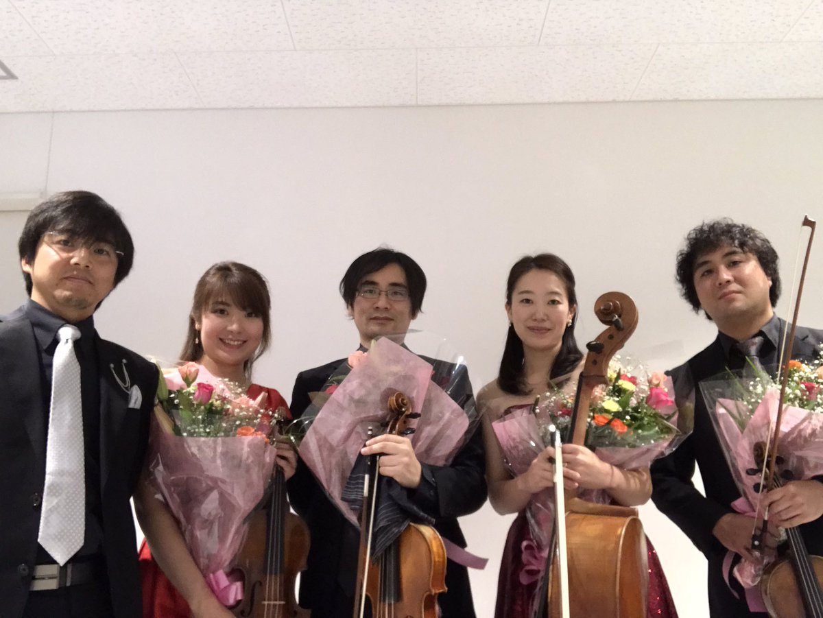 KentoTakasugi's tweet image. お疲れ様でした！ありがとうございました！久しぶりの弦5！また弾く機会があったらいいなと思います。

#stringquintet