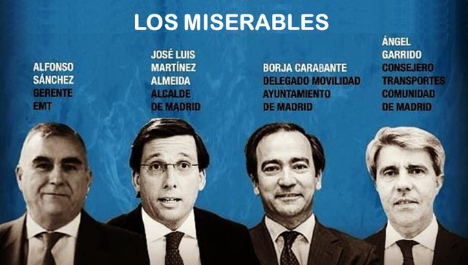 DRYmadrid's tweet photo. @PlataformaEMT @ObreraMetro @MadridEnPublico @BicimadL @yayoflautas @labicicritica @EeAmadrid @demadridcentral @FRAVM @CSIngobernable @AlmeidaPP_ @bcarabante @begonavillacis @EMTmadrid #MatracaEMT y Metro mientras los responsables del transporte público @MADRID @ComunidadMadrid sigan siendo CULPABLES de su deterioro #HuelgaEMT #HuelgaMetro y gran manifestación este viernes #13D 18h Plaza España-Cibeles #Madrid Contraten más personal ¡YA! https://t.co/6Tp2g5itvc