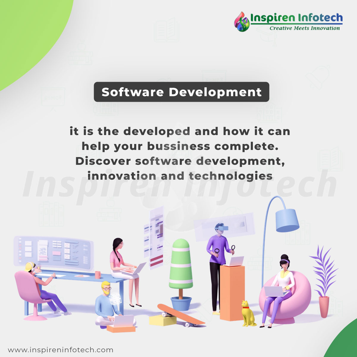 Software Development Services Provided By INSPIREN INFOTECH 

It is the developed and how it can help your business complete. Discover software development, innovation and technologies.

Visit us :- inspireninfotech.com

#software #programming #developer #tecnology #webdesign