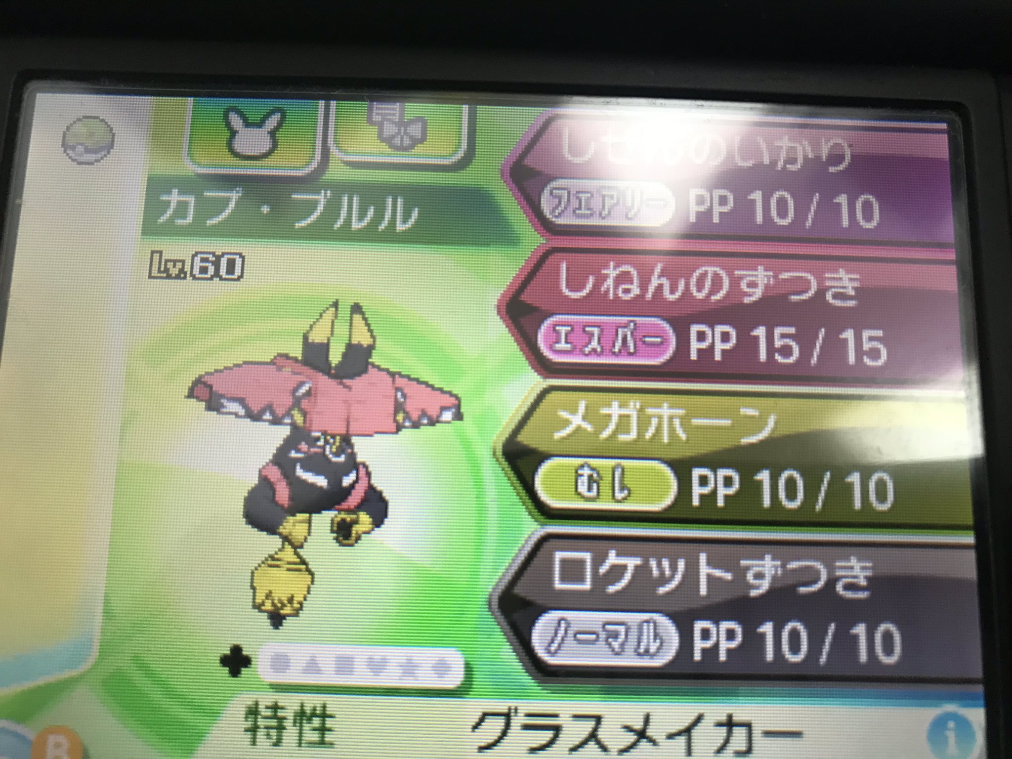 リュウジ フレボ入りのカプ ブルルをやっと捕まえ終わったー ポケモン オシャボ カプ ブルル T Co Id0zbfpuay Twitter