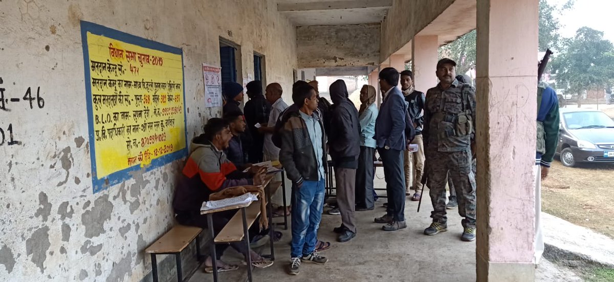 DC_Hazaribag's tweet photo. #JharkhandkaVoteParv 2019 के तीसरे चरण में मतदान प्रारंभ हो चुका है, खुशी है की लोग अपने घरों से निकल कर अपने मताधिकार का सही प्रयोग कर रहे है......
#CEOJharkhand
#ChunavJatra
#12December
#GoVoteHzb https://t.co/tq2hPlqzSr