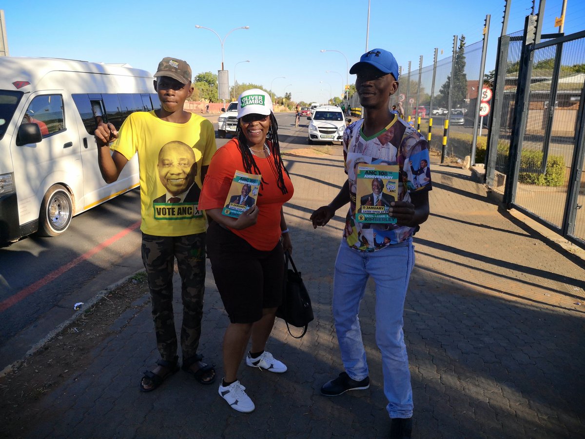 AncNcape's tweet image. #WeAreHosting 🖤💚💛ANC January 8 Celebrations , Kimberley, Northern Cape.

#ANC108
#NC2020