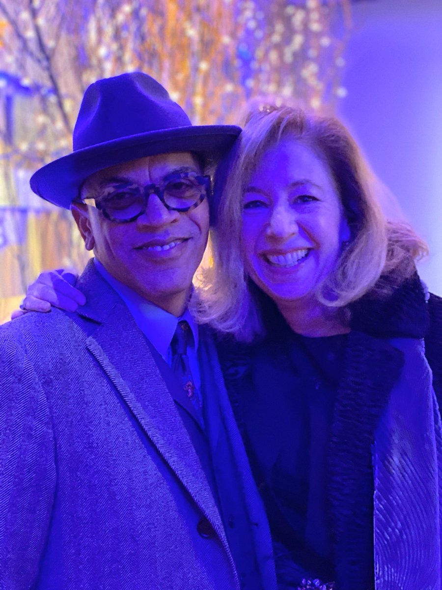 SPwrite's tweet image. Thanks for taking a pic with me @RickeyMinor at the @TelevisionAcad Holiday shindig!! What a fun, festive event!!