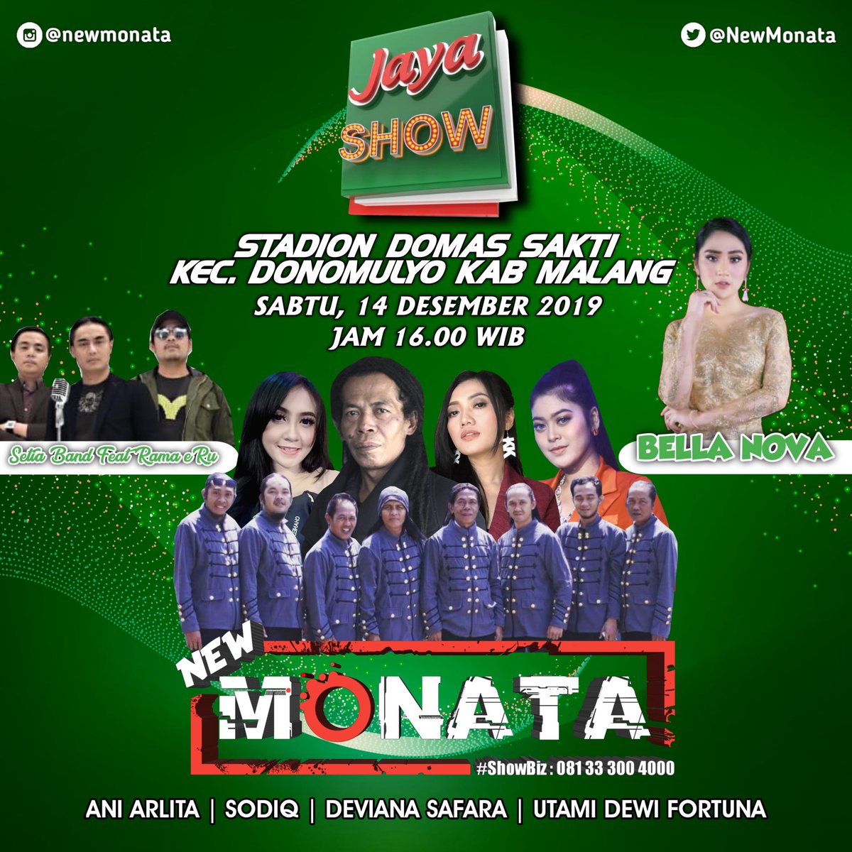 #SHOWBIZNEWMONATA:081333004000