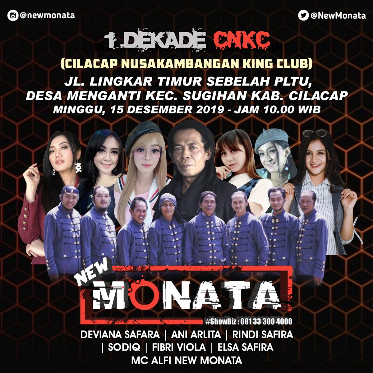 #SHOWBIZNEWMONATA:081333004000