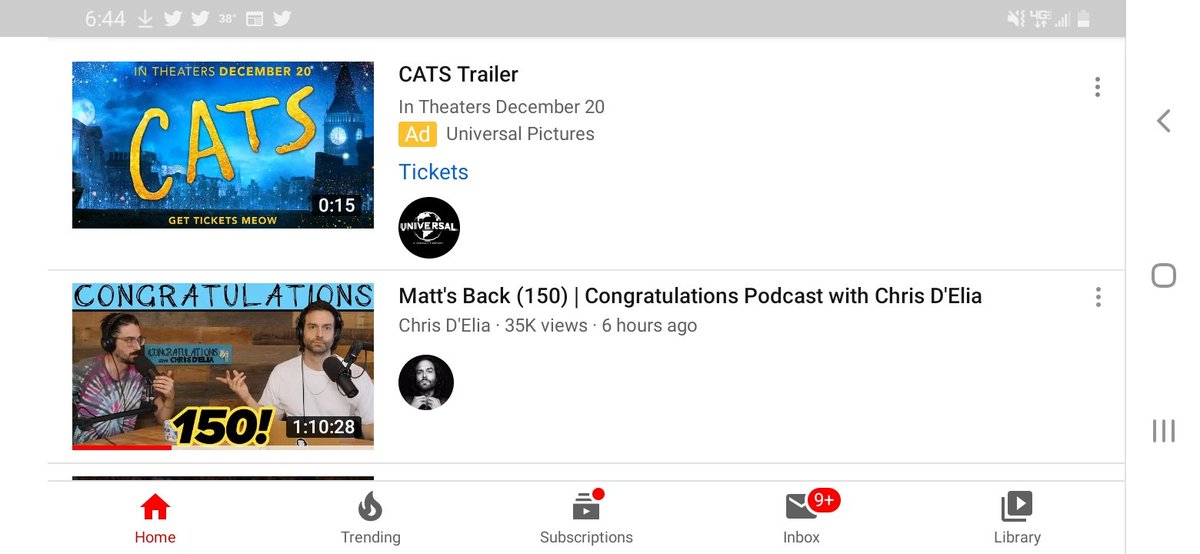 TrueBabyBen's tweet photo. @chrisdelia what are the odds this is the ad above your podcast? Haha https://t.co/roWMWHcE13