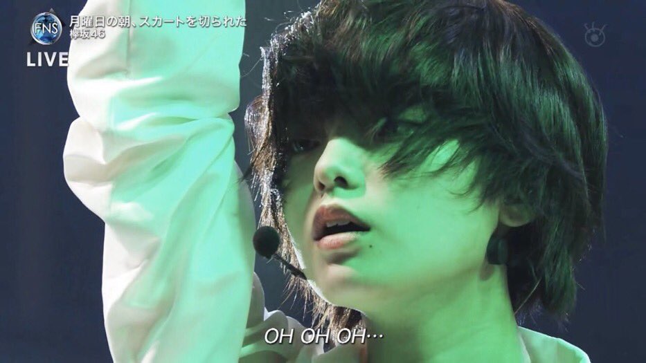 SKeyaki46's tweet image. 昨日リアタイ出来なかったFNSの録画を見たんだけど、てちの美しさに拍車がかかってて人形のような現実離れした姿に息を飲んだ…
#FNS歌謡祭2019第2夜 
#欅坂46