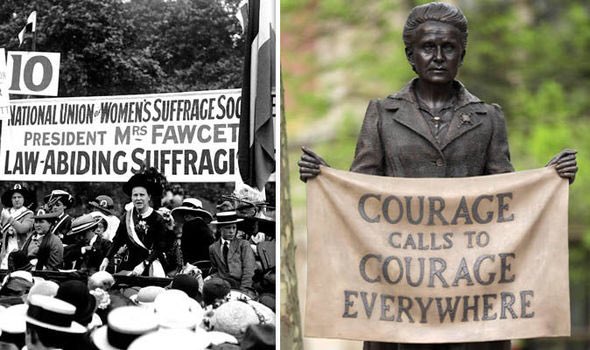 Voting for the first time today, thinking of my ancestor Millicent Fawcett who founded the suffragettes and made it her life’s work so that I can do so