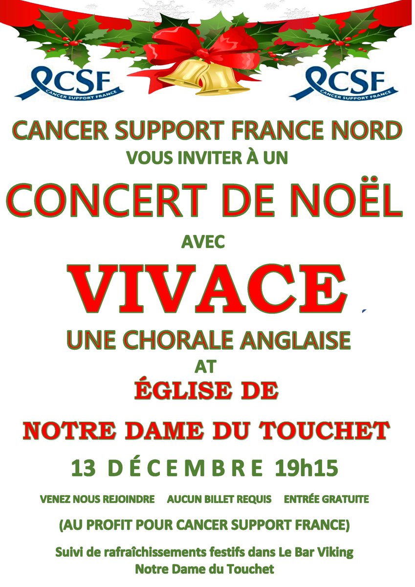 gemofagite's tweet photo. Can't wait to sing with our fab Vivace #choir tomorrow evening at the #cancersupportfrance #carolconcert. If you're in the area, come sing with us at 7.15 (just after the 7 o'clock bells😉) #mincepies will follow after😊
#chorale #normandy #notredamedutouchet https://t.co/MqhzhY1Jxu