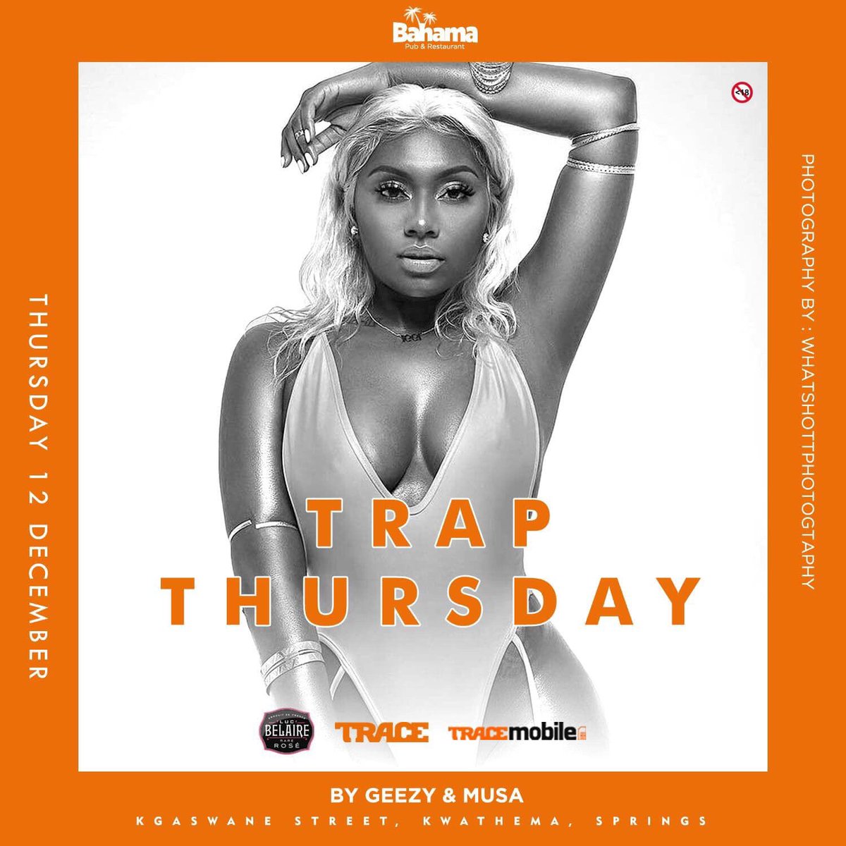 Chippo_dj's tweet photo. Tonight out @Trap_Thursday in partnership with @TRACEmobileSA @BahamaBar_SA https://t.co/T3zgWEgyPE
